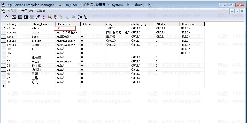 ����T3����admin���룬ϵͳ����Ա������������ô������ͼ����ϸ�������(ͼ7)